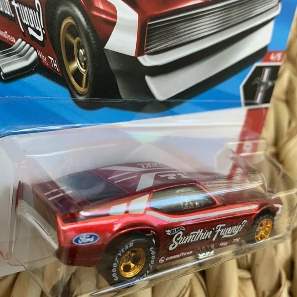 Hot Wheels 2025 Case H Super Treasure Hunt STH '71 Mustang Funny
